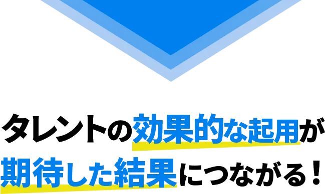 タレントの効果的な起用が期待した結果につながる！
